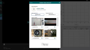 Finding Acceleration with Vernier Video Analysis