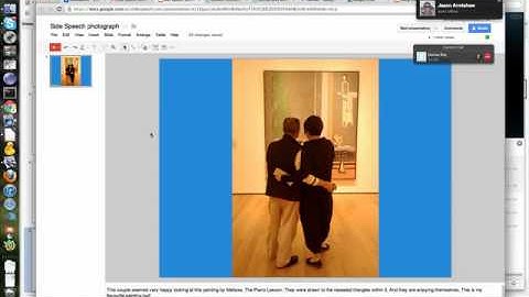 SlideSpeech Collaboration in Google Docs Presentation