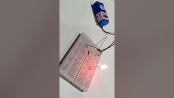 Diode as a switch/ Glow LED using Diode