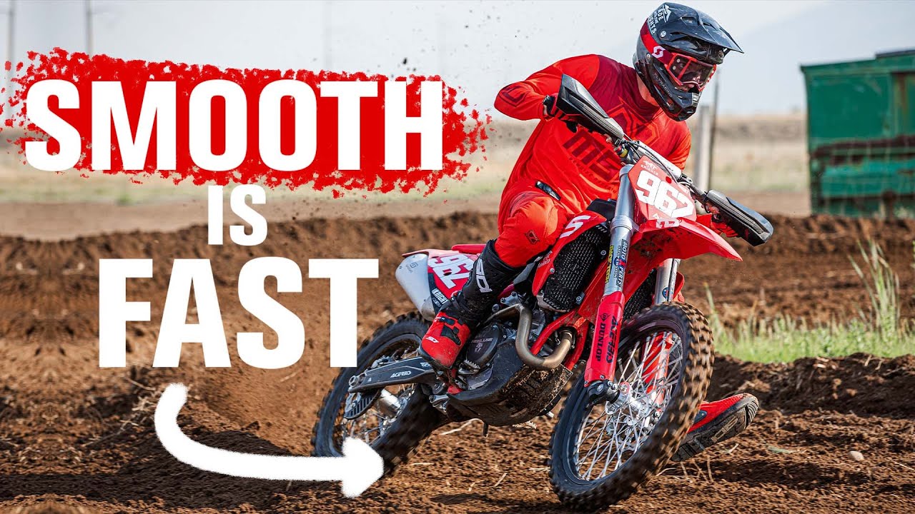 How To Corner on a Dirt Bike Corners With Rough Acceleration Chop