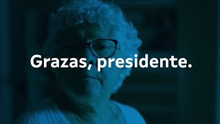 Grazas, presidente.