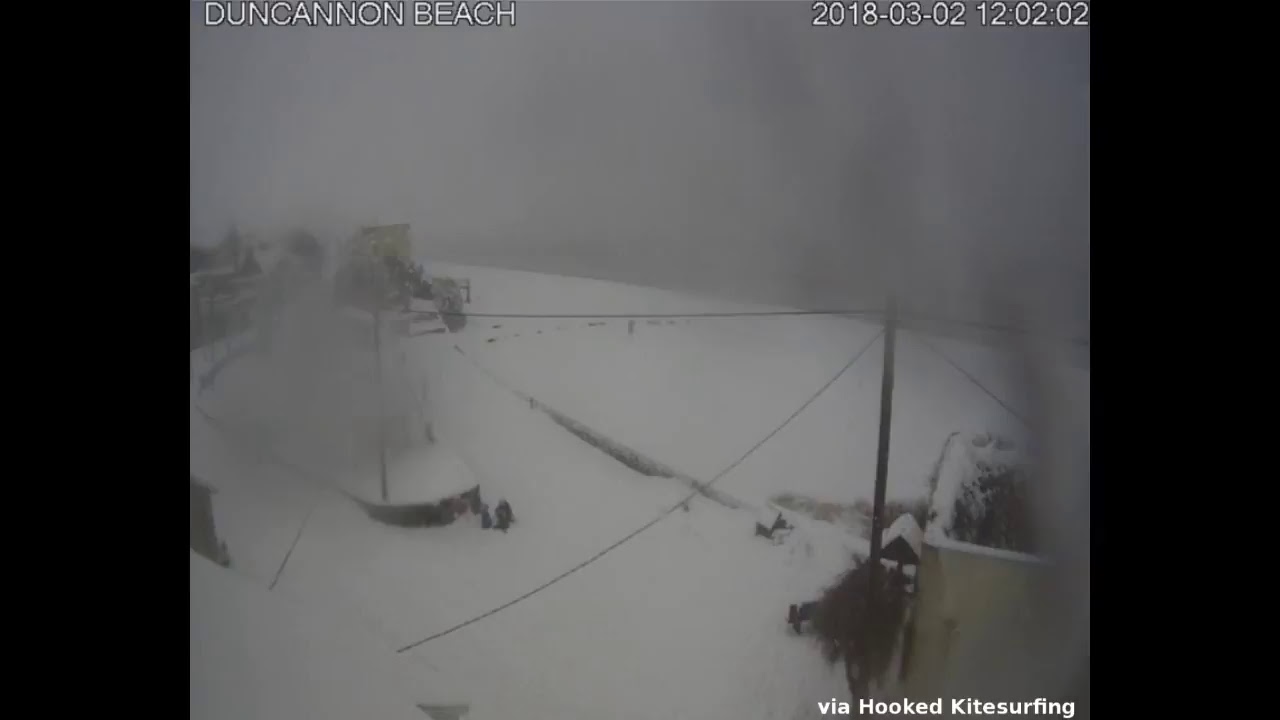 The aftermath of Storm Emma from Co Wexford YouTube