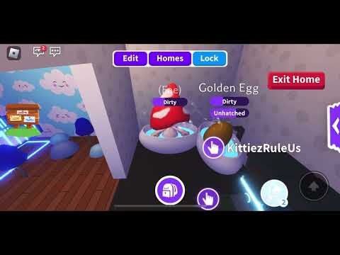 Roblox Gameplay - Adopt Me - Hatching My 2nd Golden Egg!!