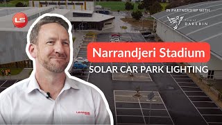 Narrandjeri Stadium Solar Car Park Lighting Narrandjeri Stadium Solar Car Park Lighting