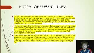 CASE PRESENTATION  NBCP 2424 CLINICAL PRACTICE PREHOSPITAL AND AMBULANCE SERVICES
