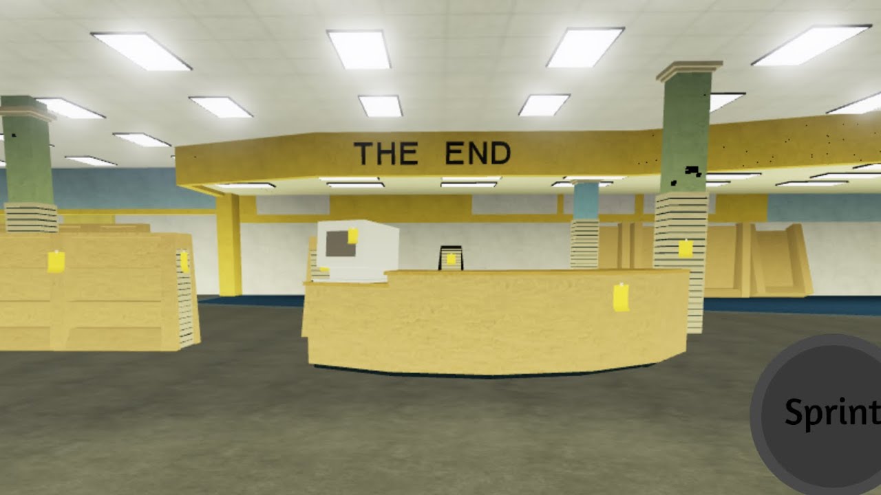 Roblox Backrooms unlimited The End and Reality? YouTube