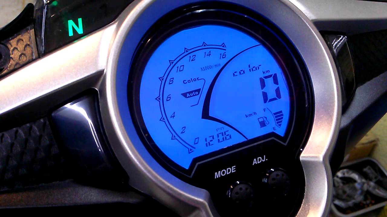 JVT Scooters Digital gauge for Yamaha Sniper MX  YouTube