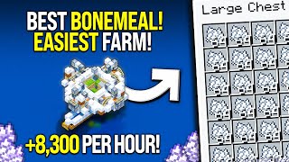 Лучшая ферма костной муки в Minecraft Учебник - ЛЕГКО - 8300/час!