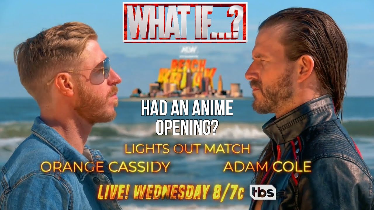 What If "AEW : Beach Break" Had an Anime Opening? [残響散歌 - Aimer) 
