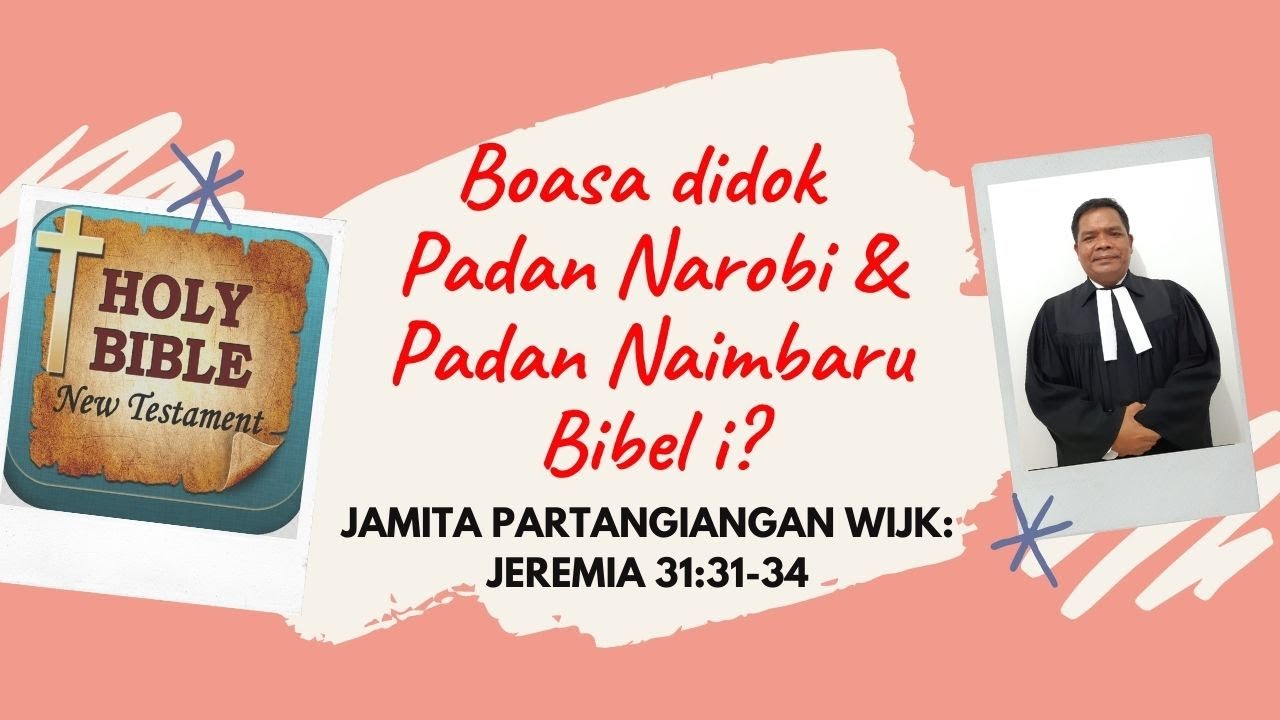 Jamita Partangiangan Wijk: Jeremia 31:31-34 
