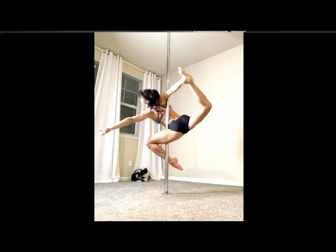 Low Flow Ballerina Spinning Pole Choreography Combo