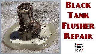 Oh Crap! The RV Black Tank Flusher is Busted