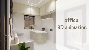 [3D Office Design Animation | Modern & Functional Workspace Tour]