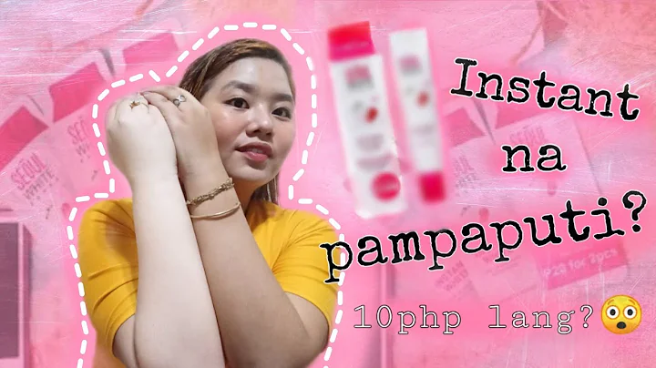 Instant na Pampaputi for 10php only? Grabe!! | Ang...