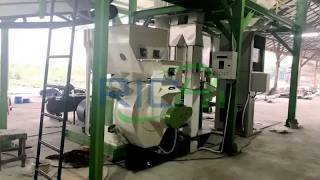 3-4 T/H Peanut Shell Pellet Mill in India