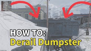 MW3 Infected DERAIL Glitch Hiding Spot