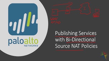 Publishing Services with Bi Directional Source NAT Policies in the Palo Alto