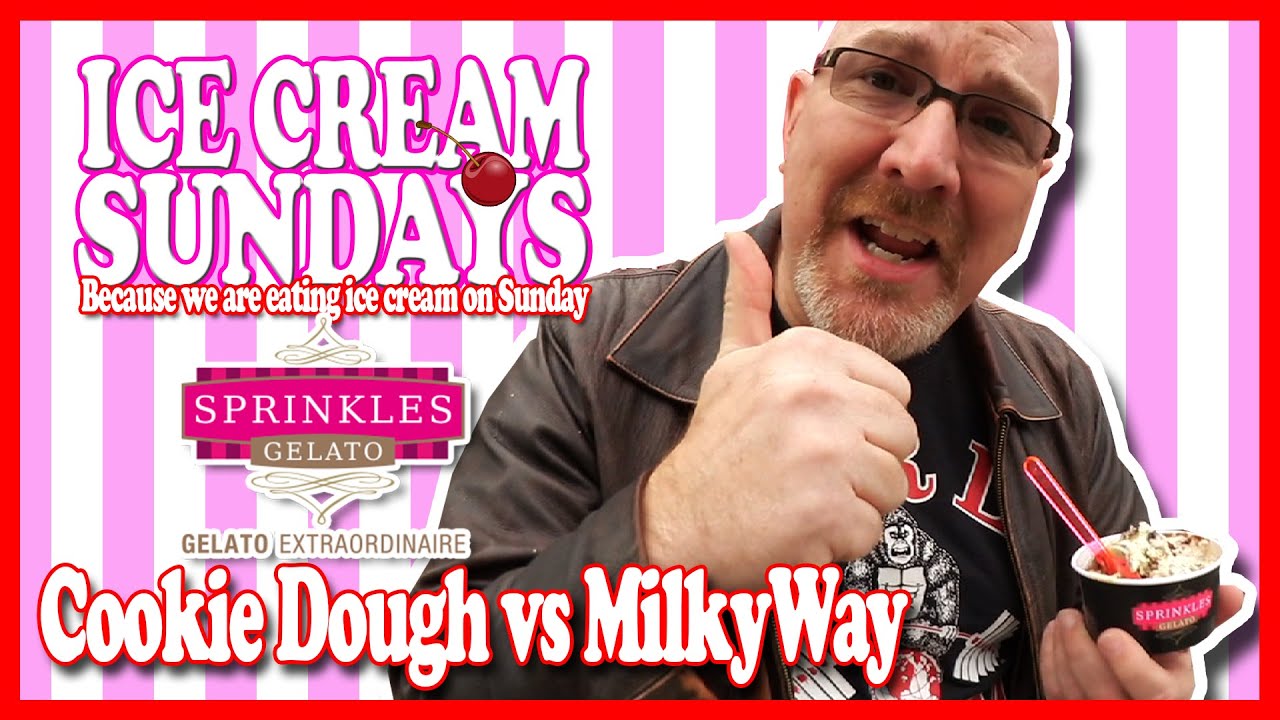Sprinkles Gelato Cookie Dough vs Milky Way Review Shot by Paul Wheres