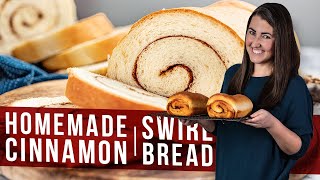 Homemade Cinnamon Swirl Bread