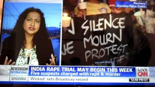 Sonia Faleiro on CNN with Suzanne Malveaux