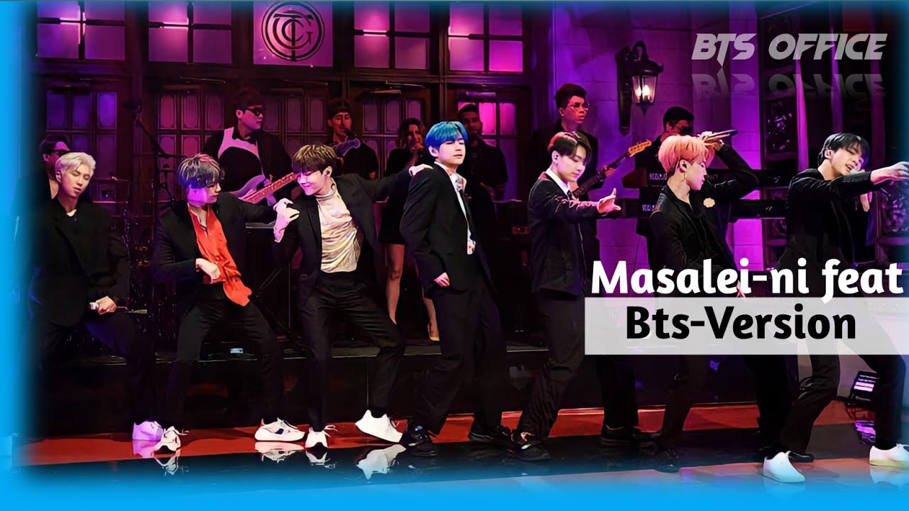 Bts Masalei ni feat version  Bts  Masalei ni feat  Bts Dynamite