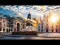 Piazza Duomo Milano -Italia ( Italy)  4K
