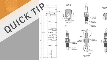 QUICK TIP: Use Sketches in Drawings