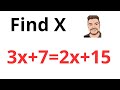 Can You Solve This Before Me? Easy Math Challenge | Solve for X