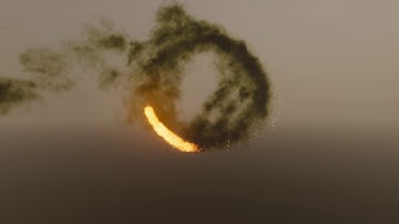 Fireball movement test (Unity, vfx graph, real-time)