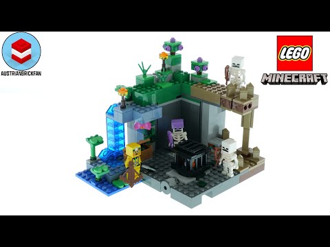 LEGO Minecraft 21189 The Skeleton Dungeon Speed Build