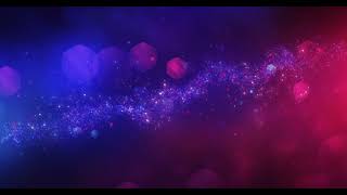 4k Abstract Red and Blue Particles background | Loop
