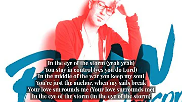 eye of the storm Ryan Stevenson (song lyric video )