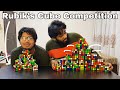 28 rubiks cubes vs 10 rubiks cubes 