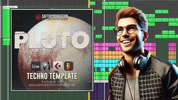Pluto - Techno Template for Ableton Live, Logic Pro X, Cubase and FL Studio