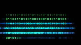 binary computer stream  hd