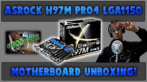 ASRock H97M Pro4 Motherboard Unboxing: What's Inside?