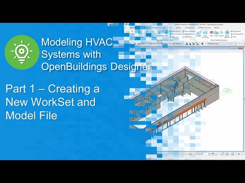 Part 1 Creating A New WorkSet And Model File In OpenBuildings Designer 