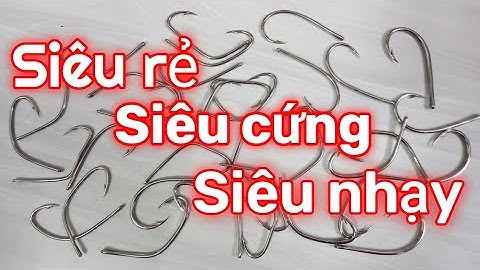 🟣 Lưỡi câu cá lóc, lưỡi câu cá quả, Lưỡi câu cá chuối, Lưỡi câu cá tràu, Lưõi câu nhái thật