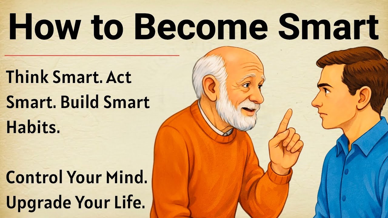 How to Become Smart | Build Smart Habits & Upgrade Your Mind | Motivational Video 🔥| English Podcast
