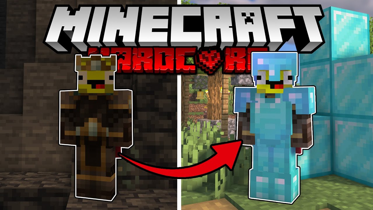 Beating The World S New Hardest Minecraft Difficulty In Harcore Mode Cursed Youtube