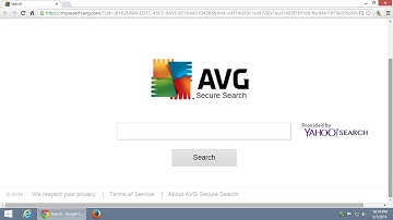How to remove AVG Secure Search toolbar from your browser - Tutorial