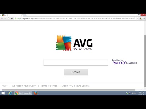 अपने ब्राउज़र से AVG सिक्योर सर्च टूलबार कैसे निकालें - ट्यूटोरियल