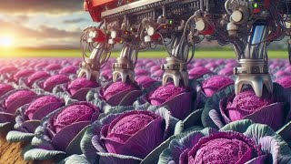 High- Tech Cabbage Harvesting Machine How To Grow And Harvest Cabbage Modern Agriculture
