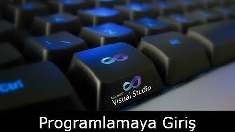 1. C# ile Programlama (Merhaba Dünya)