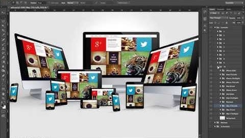 How to create display mockup in second for website header image imac macbook iphone ipad apple