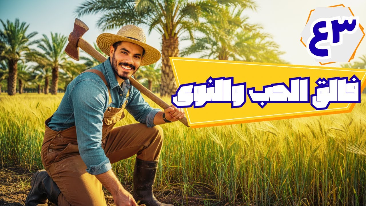 درس فالق الحب والنوى - الصف الثالث الاعدادي - ترم ثان 2026