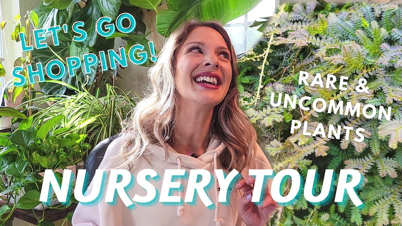 Nursery Tour Shopping Rare and Uncommon House Plants | Bath Garden Center