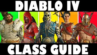 The MOST Comprehensive Class Guide On The Internet! - Diablo 4