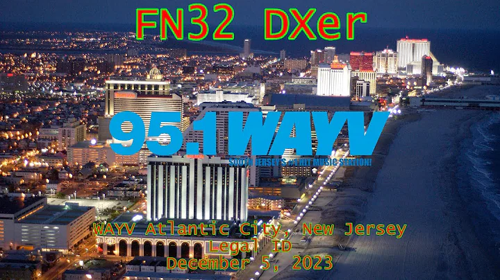 95.1 WAYV | WAYV Atlantic City, New Jersey Legal ID (12/5/2023)