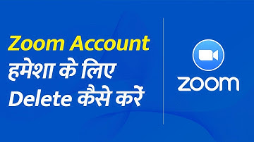 Zoom Account Permanently Delete Kaise Kare | How To Delete A Zoom Account On PC or Android